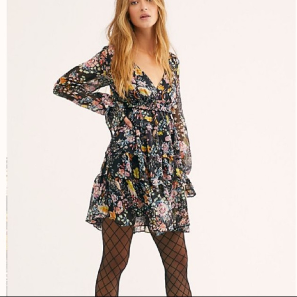 Free people Closer To The Heart Mini Dress. Small